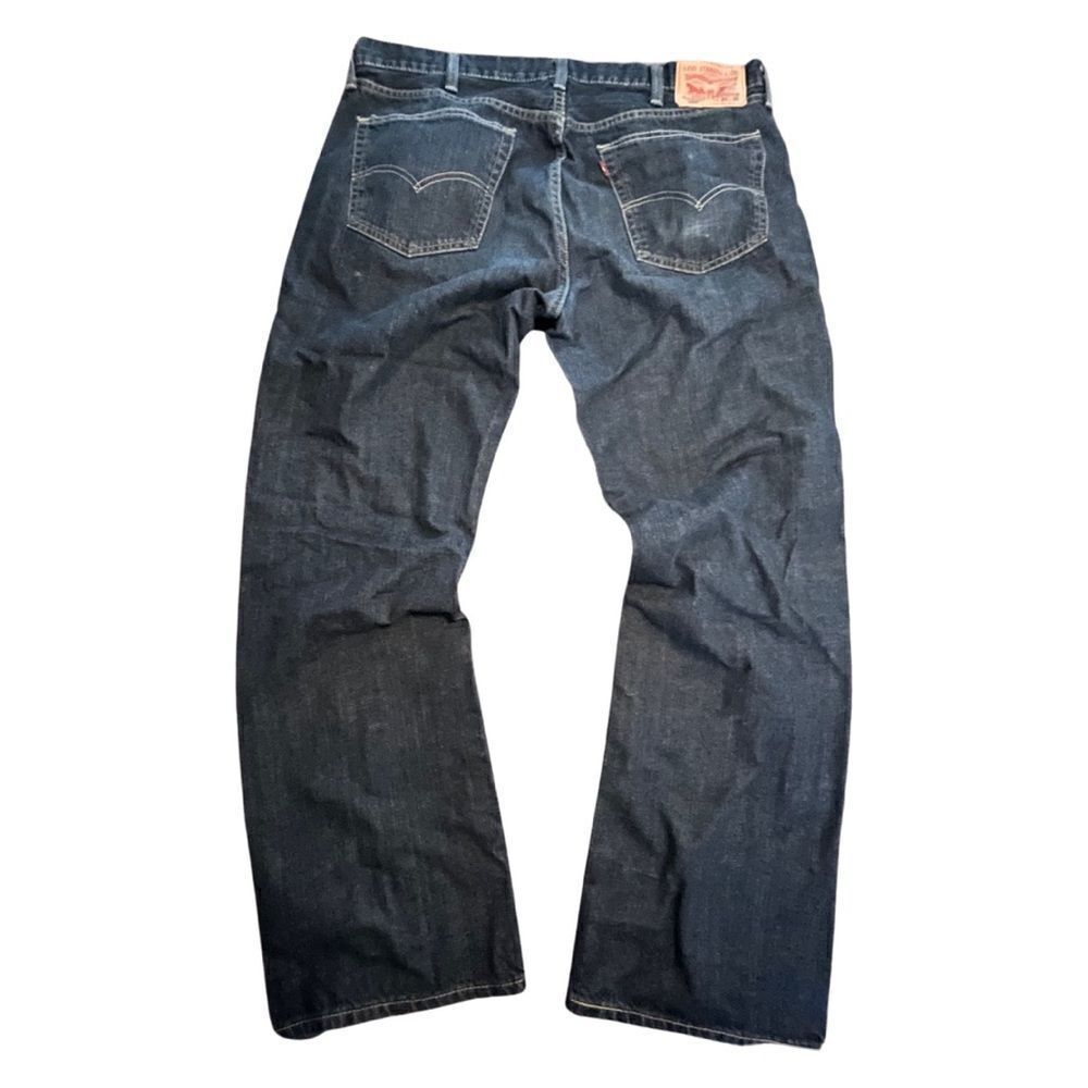 Levis 559 Relaxed Straight Medium Wash Denim Blue Jeans Men’s Size 38‎ X 32
